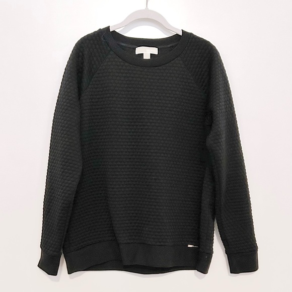 Michael Kors Quilted Sweatshirt - Picture 1 of 4
